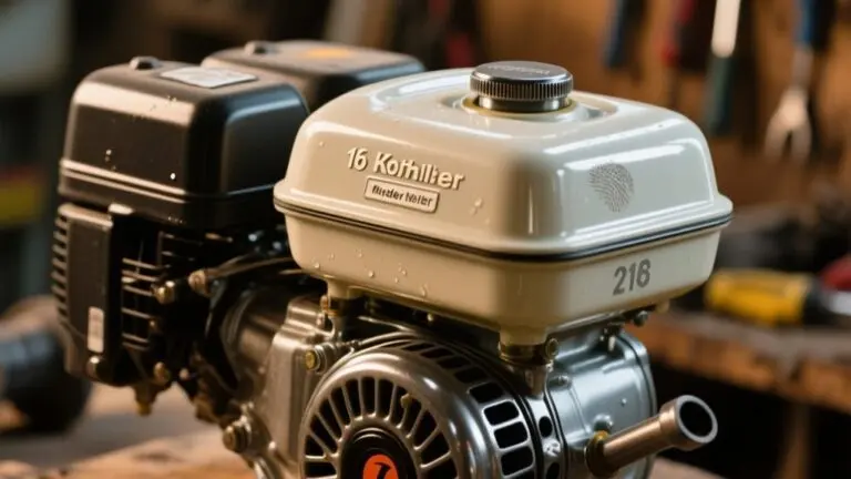 16 hp kohler oil capacity