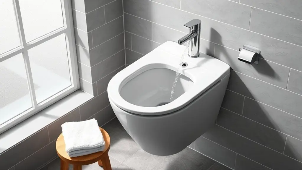 360 degree swirling flush technology