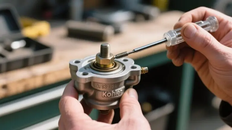 adjust kohler engine carburetor