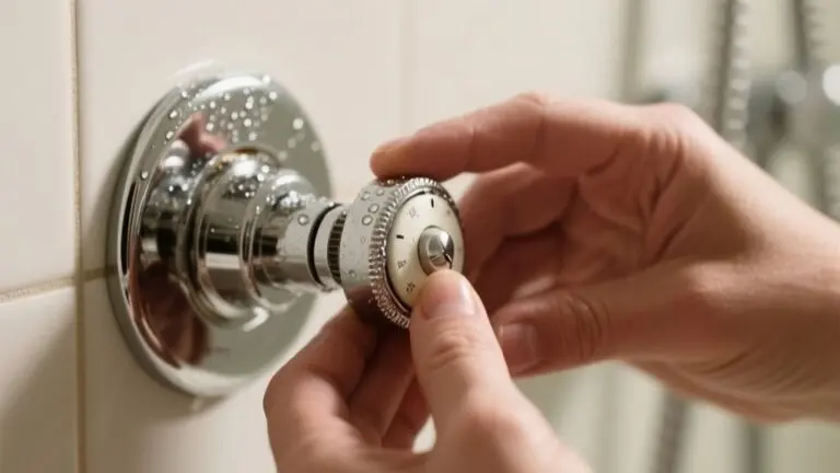 adjust kohler shower temperature