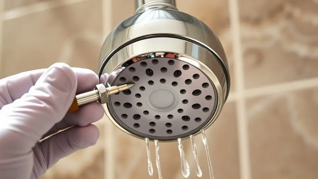 adjust showerhead water flow