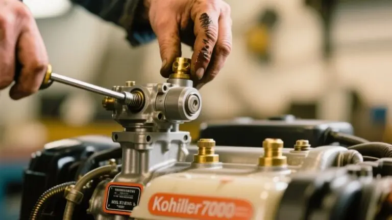 adjusting kohler 7000 carburetor