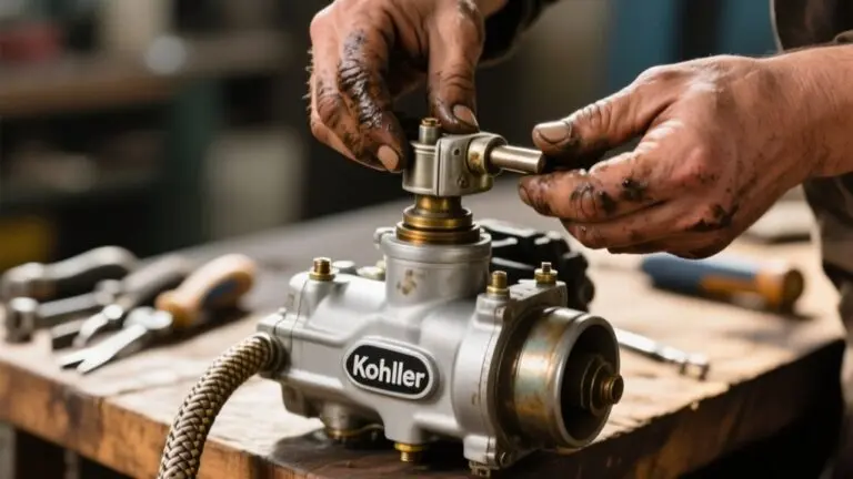adjusting kohler engine choke