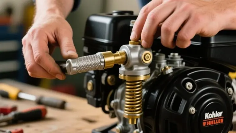 adjusting kohler engine governor