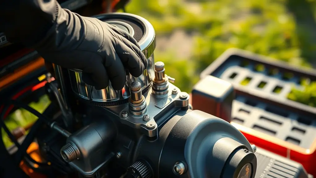carburetor cleaning and maintenance