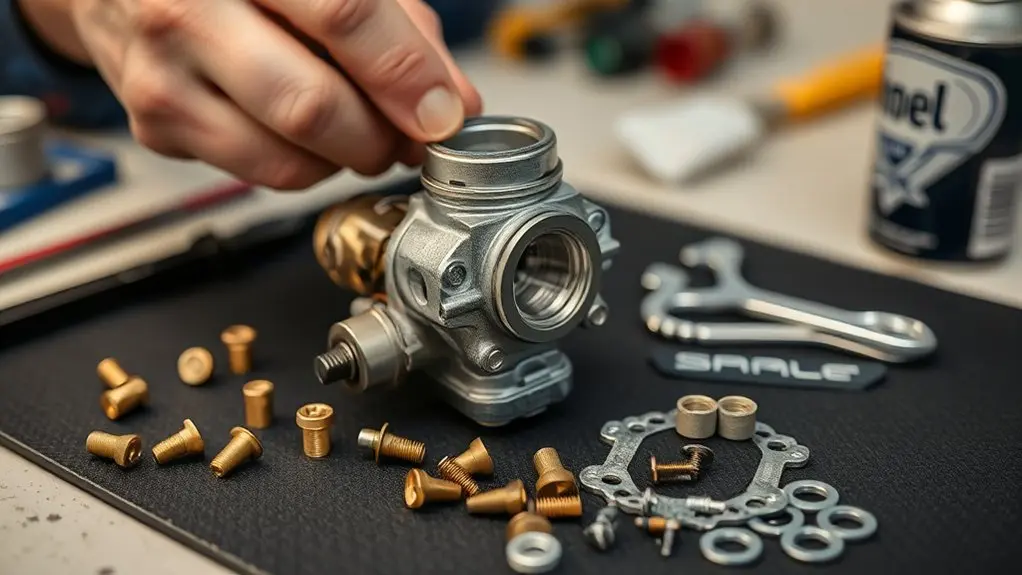 carburetor disassembly preparation guide