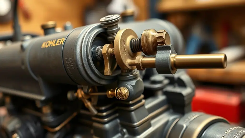 centrifugal force regulates throttle
