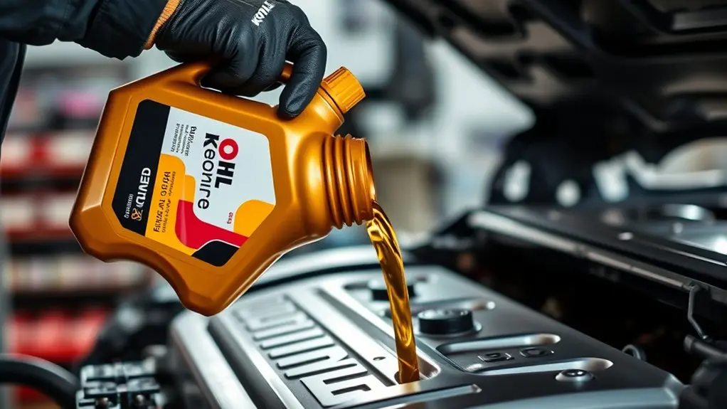 change oil regularly indoors
