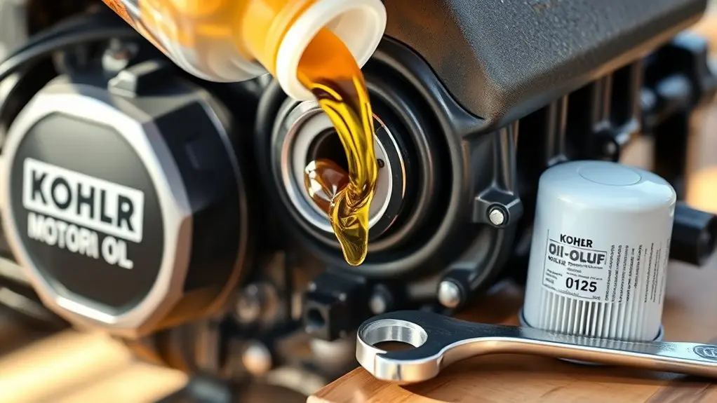 change oil replace filter