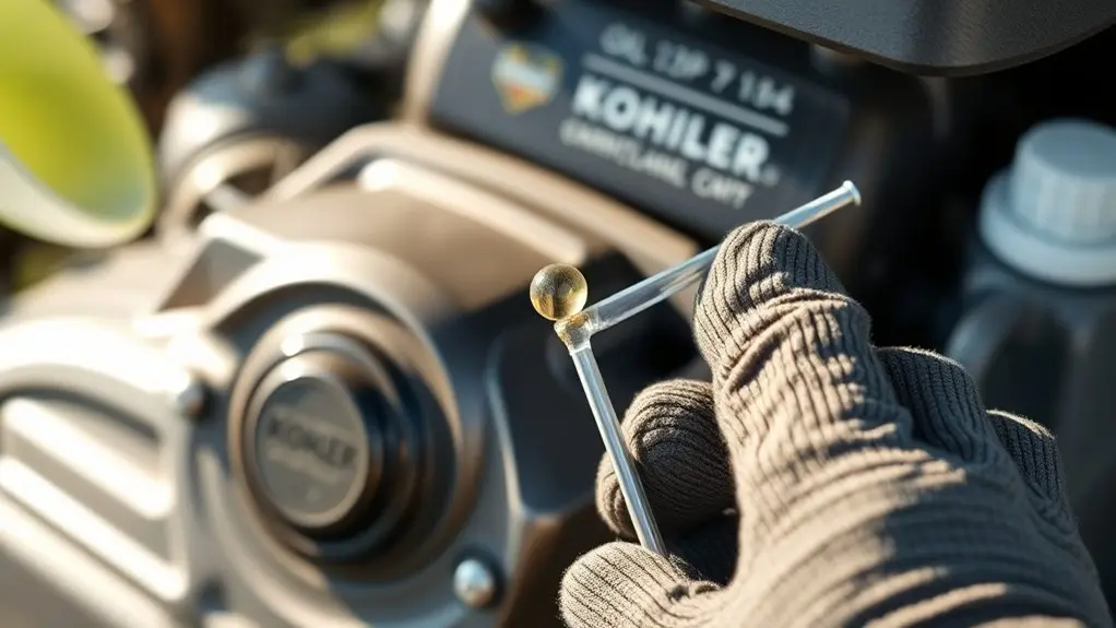 How Much Oil Does A 13 Hp Kohler Engine Hold – Quick Facts 3 check oil level regularly