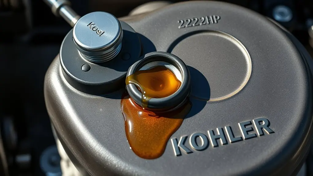 check oil level regularly