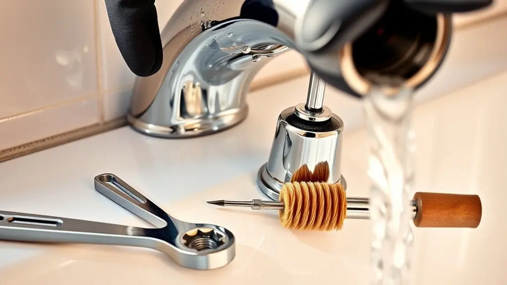 clean and repair diverter