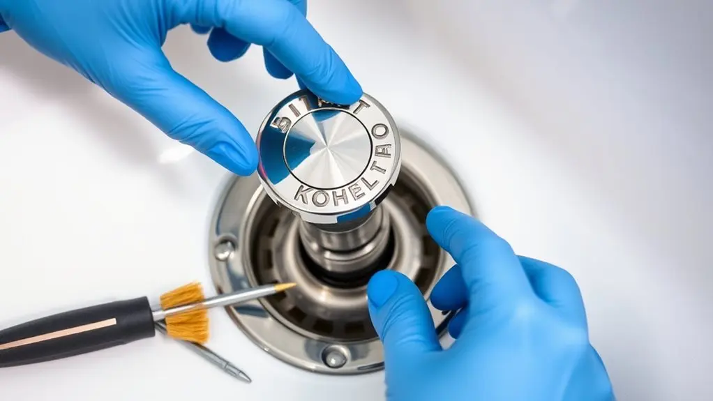 clean and test drain components