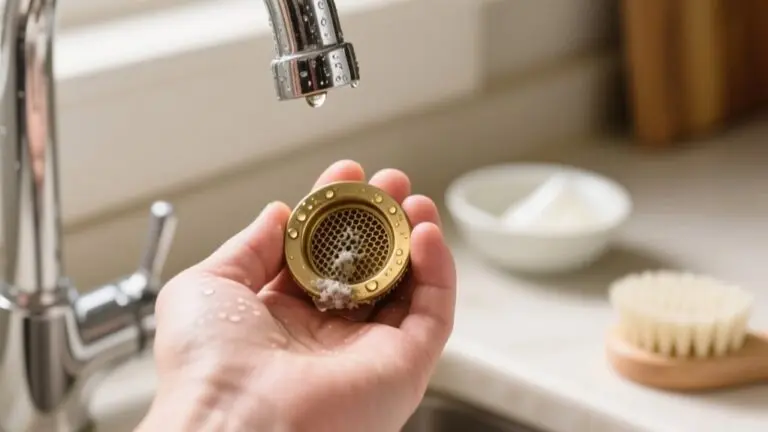 clean kohler faucet aerator