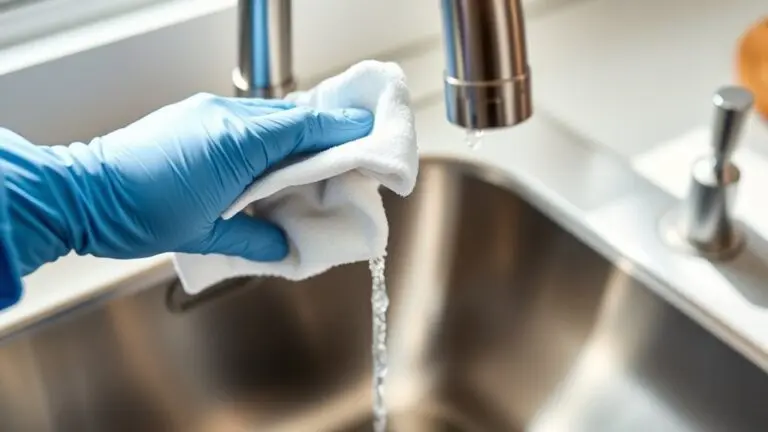 cleaning kohler faucet head