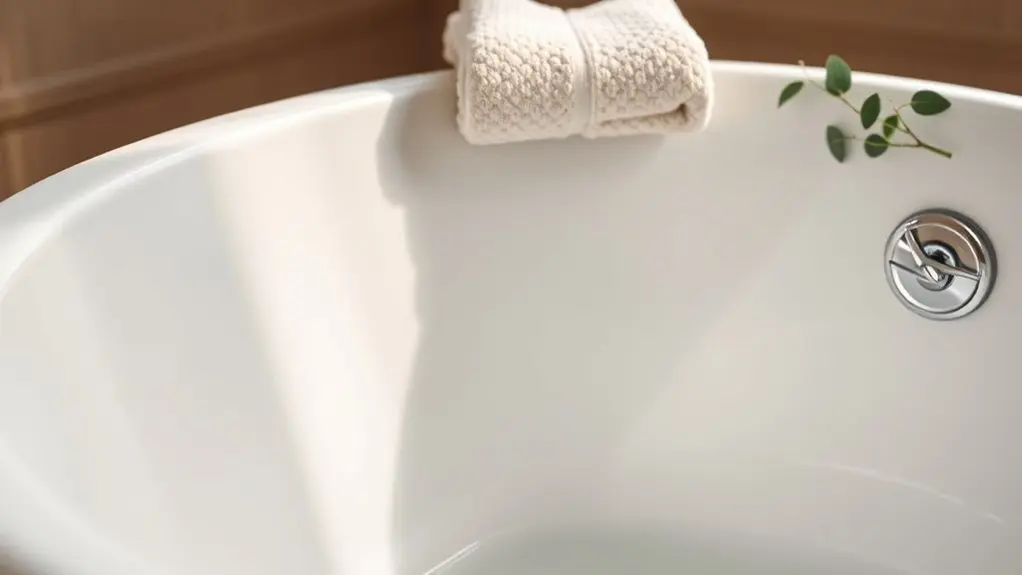 comfortable and stylish soaking