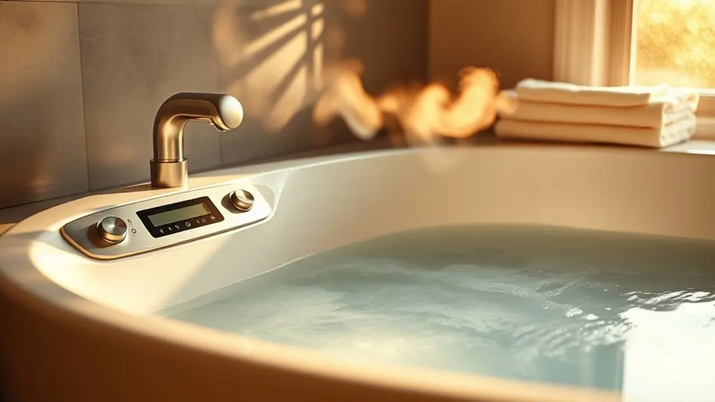 comfortable therapeutic bathing experience