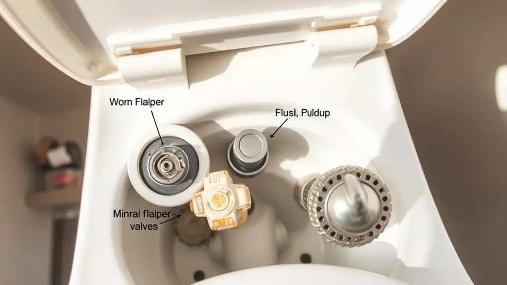 common kohler toilet problems