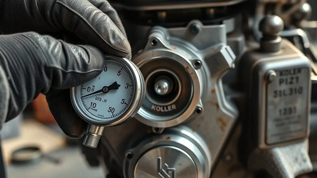 compression test engine issues
