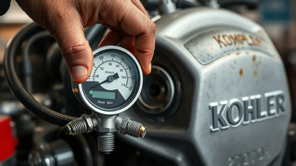 compression testing engine issues