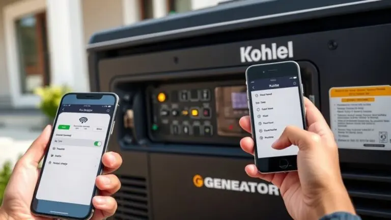 connecting kohler generator to wifi