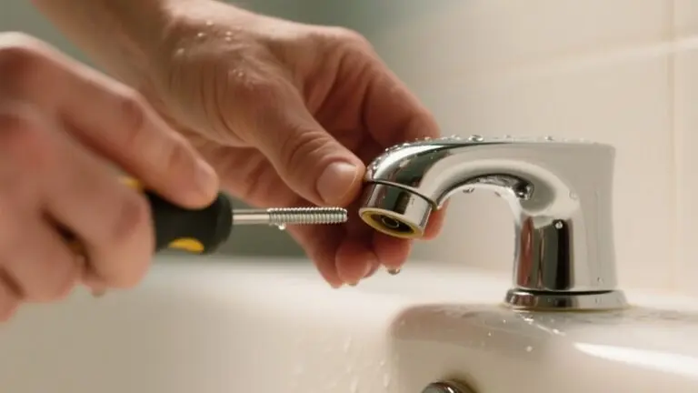 easily remove faucet handle