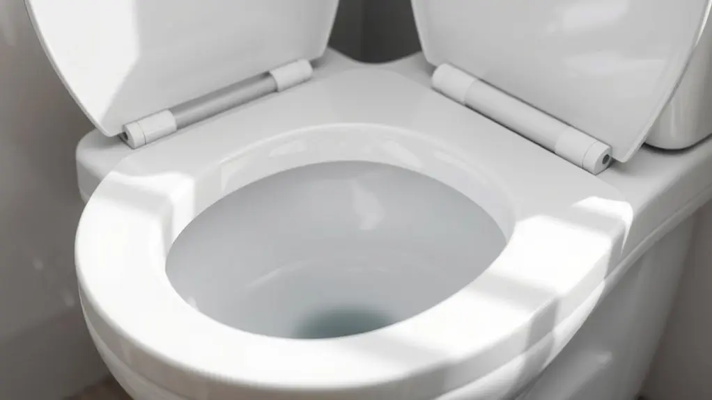 easy to clean toilet design