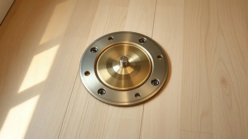 flange and bracket alignment