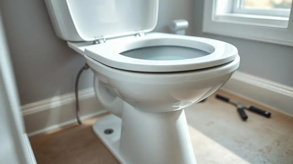 flange design affects flushing