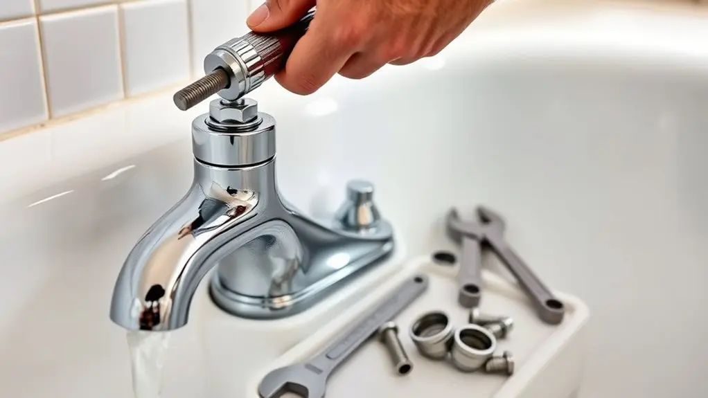 gather tools for faucet removal