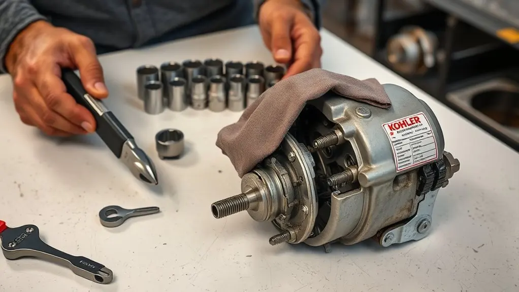 gather tools for replacement