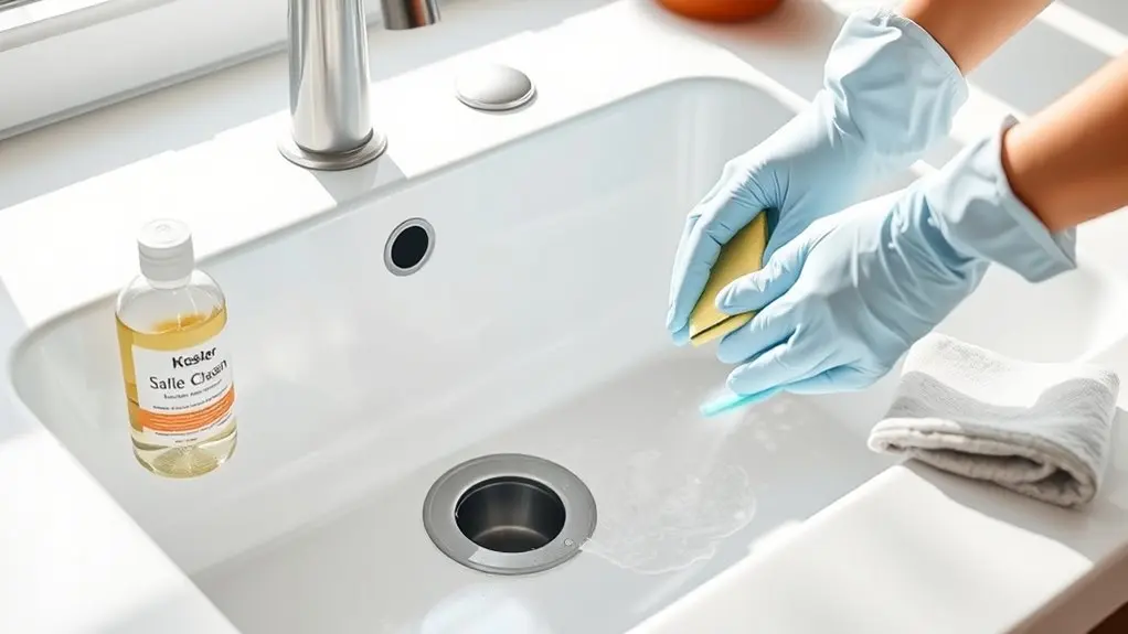 gentle cleaning for porcelain