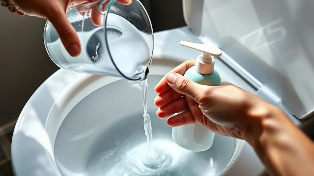 hot water soap clog relief