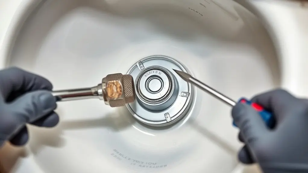 identify and fix toilet noises