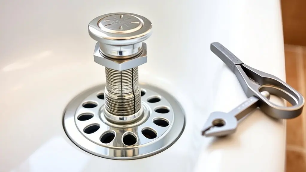 identify kohler drain stopper