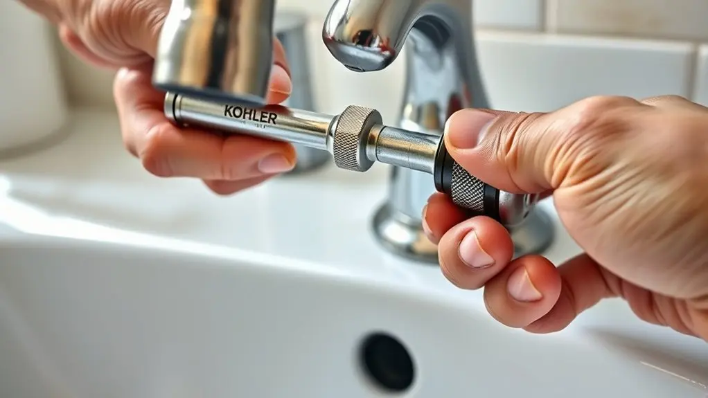 identify kohler faucet handle