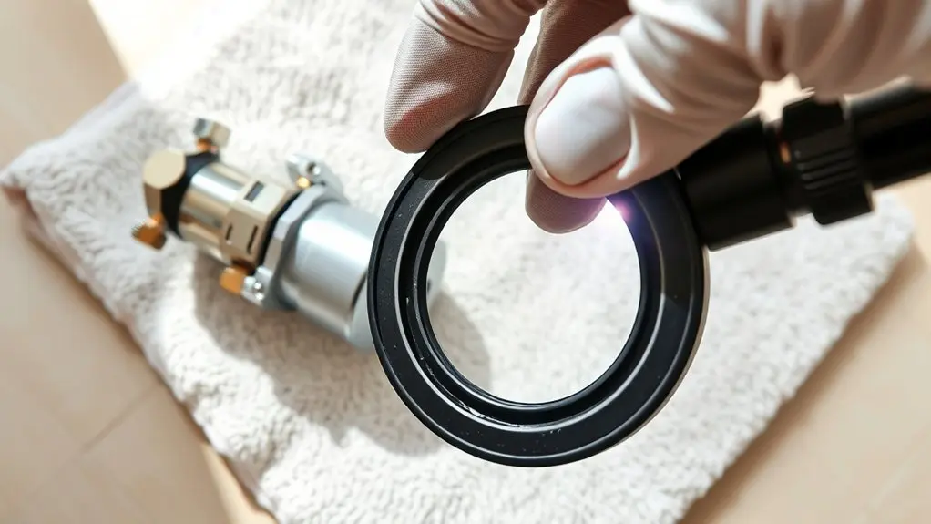 inspect and maintain flush components