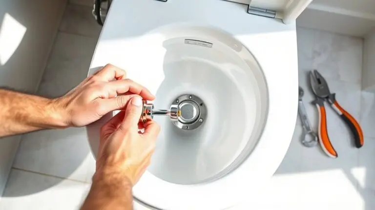 installing kohler flush valve