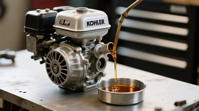 kohler 15 hp engine oil