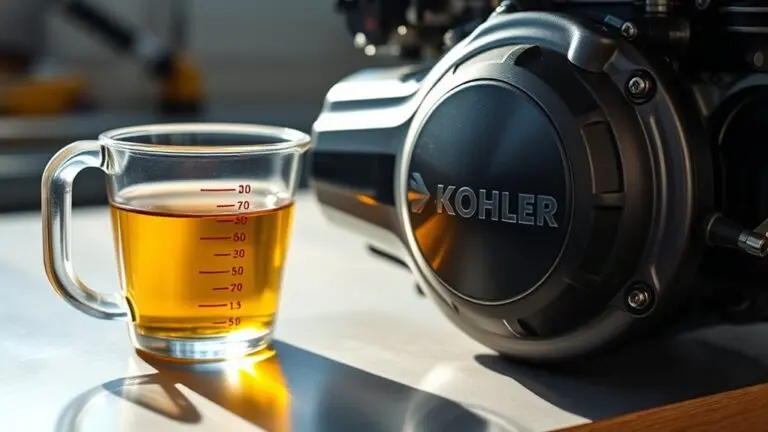 kohler 7000 oil capacity