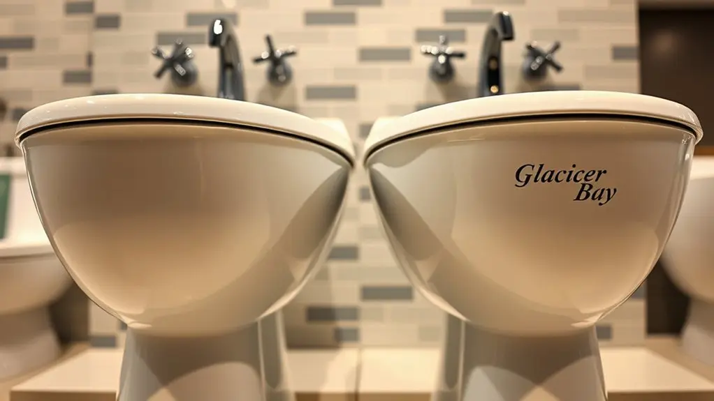 kohler and glacier bay comparison