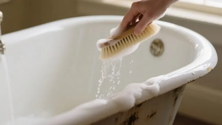 kohler cast iron tub cleaning