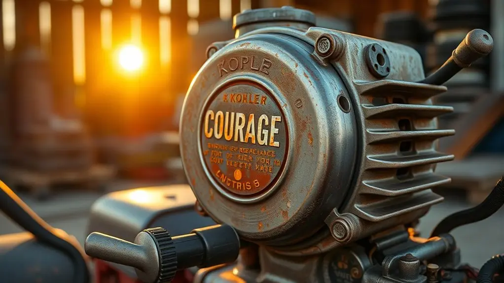 kohler courage engine lifespan