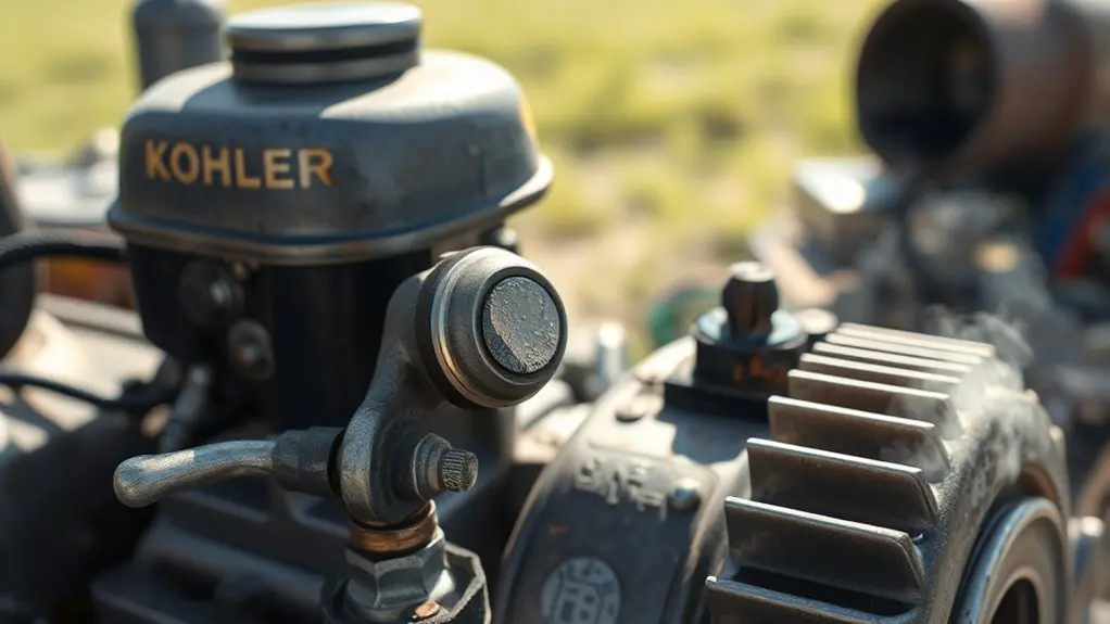 kohler engine hot surging causes