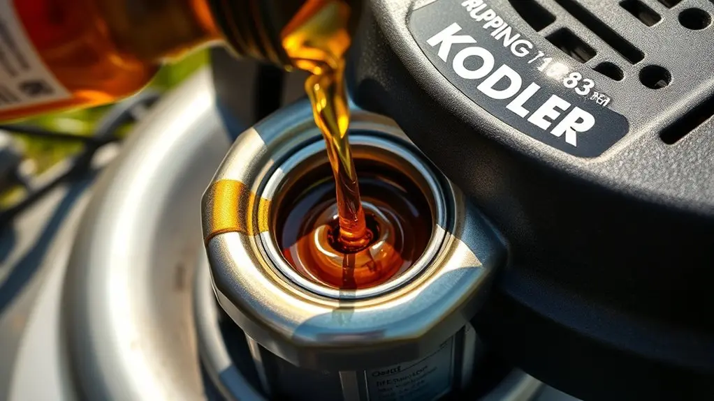 kohler engine oil benefits