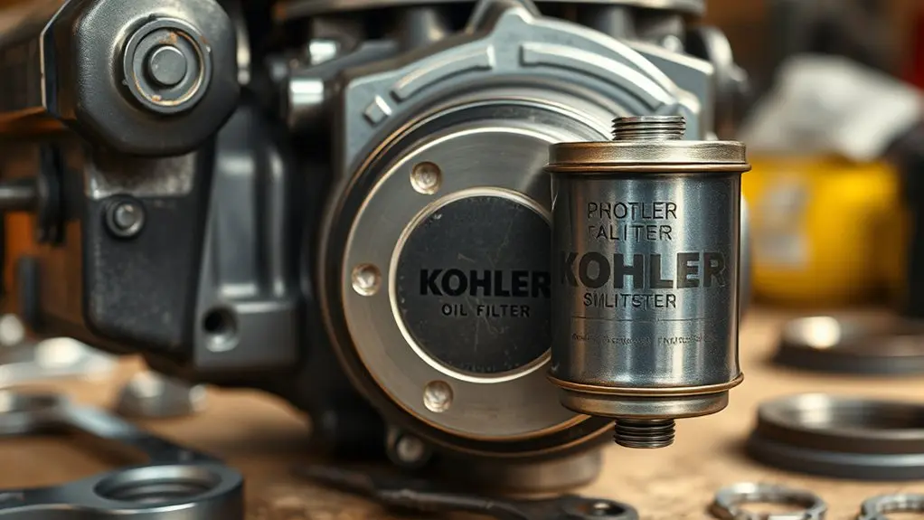 kohler engine oil filter selection