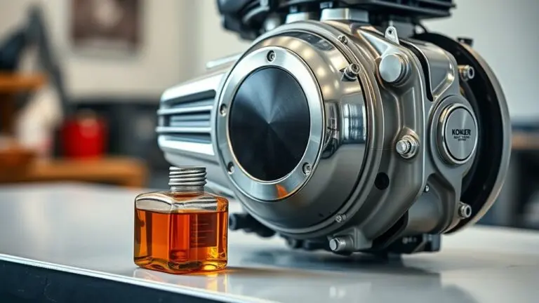 kohler engine oil type