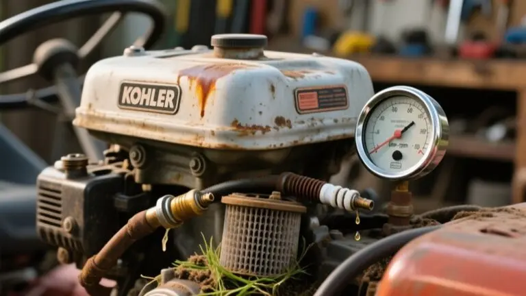 kohler engine power loss