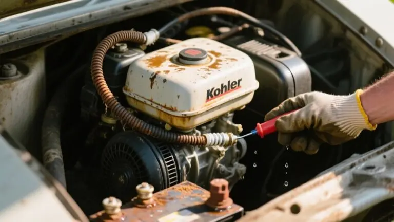kohler engine shutdown issues