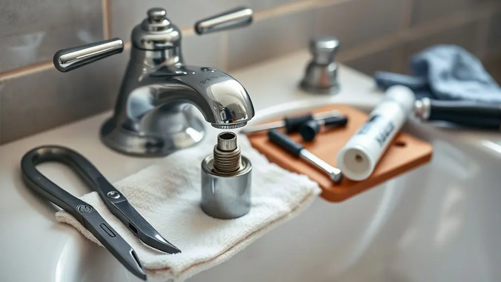kohler faucet valve replacement tools